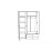 Dulap Companit  Rio N13  140cm