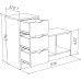 Pantofar ML-7 stejar auriu / alb
