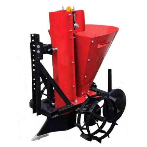 Plantator de cartofi pentru motocultivator și minitractor