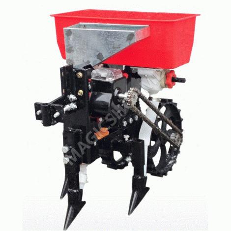 Semanatoare de porumb pentru motocultor