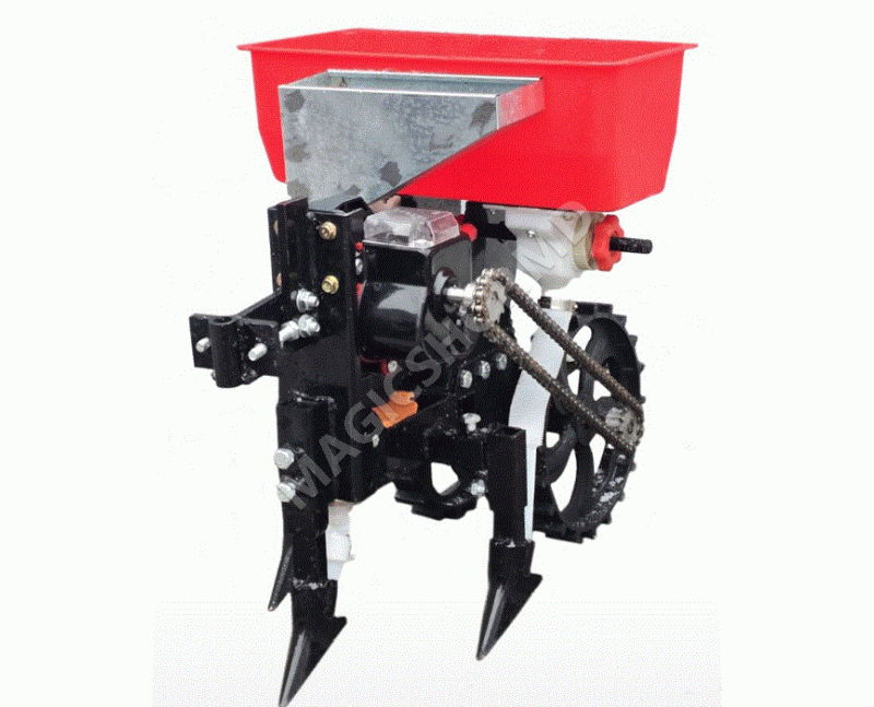 Semanatoare de porumb pentru motocultor