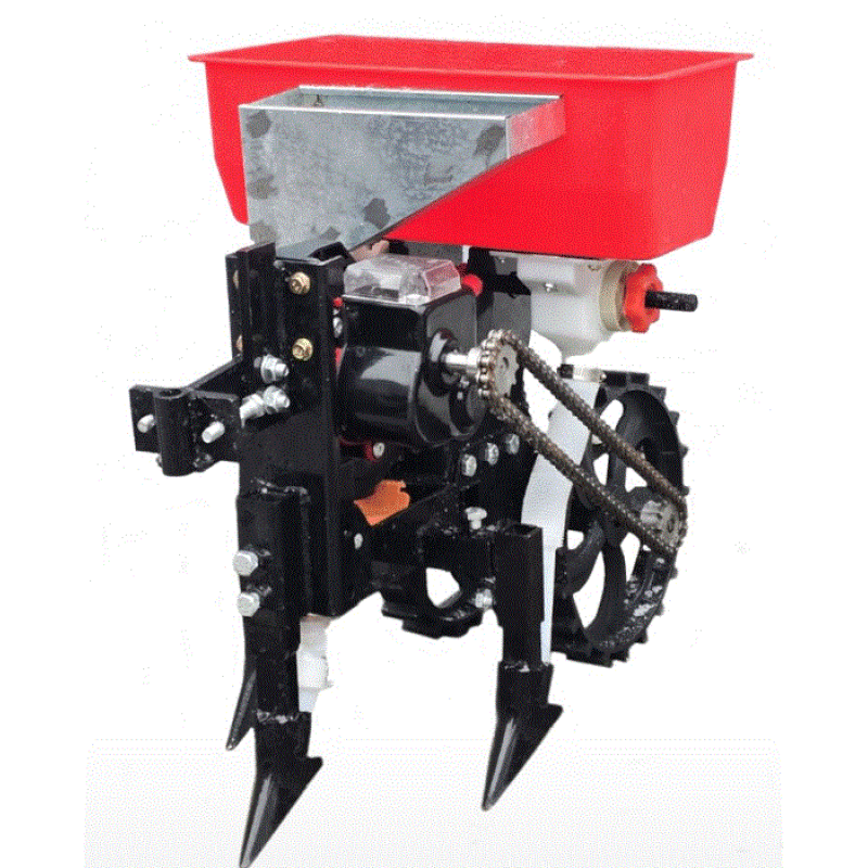Semanatoare de porumb pentru motocultor