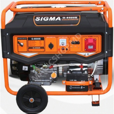 Generator pe benzina SIGMA 8500W + ATS