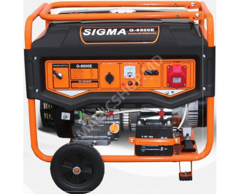 Generator pe benzina SIGMA 8500W + ATS