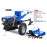 Motocultor pe Motorina Sigma 12HP 121E (starter electric) + freze+plug