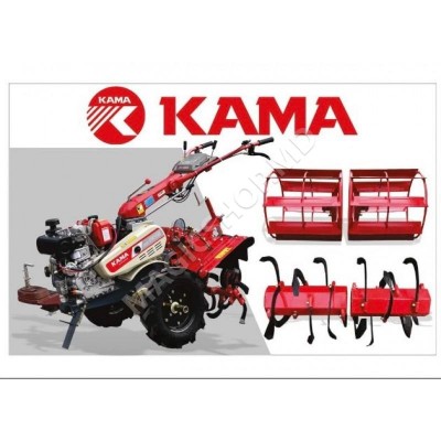 Mотоблок KAMA KDT-910CE (электрический старт)