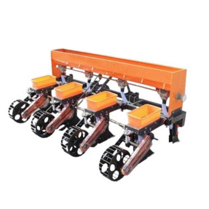 Semanatoare 4 Rinduri Tractor + Distribuitor Ingrășeminte Mare