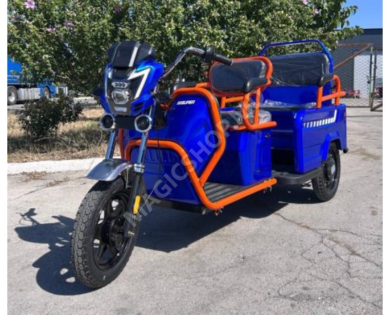 Электрический трехколесный велосипед LOBO 1000W-60V 32AH