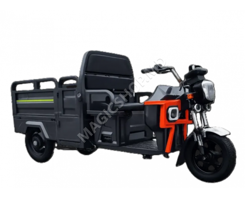 Triciclu cu remorcă Matrix T8, 1000W