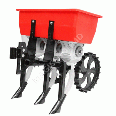 Semanatoare 2 rinduri motocultor porumb