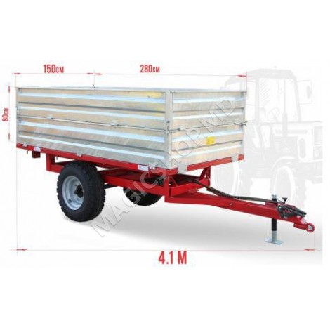 Remorca Sigma panel dublu 1.5 / 2.0 / 3.0 tone