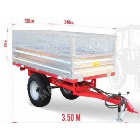 Remorca Sigma panel plasa 1.5 / 2.0 / 3.0 / 4.0 tone