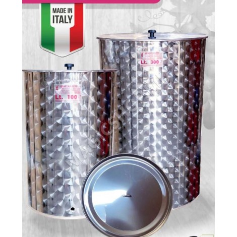 Butoi din inox Quattro Effe Italia 100 l