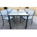Set de grădină 4 scaune și o masă ANH0884KPL