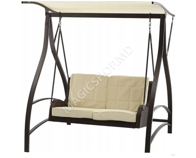 Balansoar de grădină cu copertină KRE3132