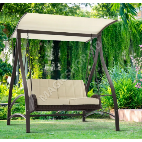 Balansoar de grădină cu copertină KRE3132