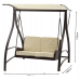 Balansoar de grădină cu copertină KRE3132
