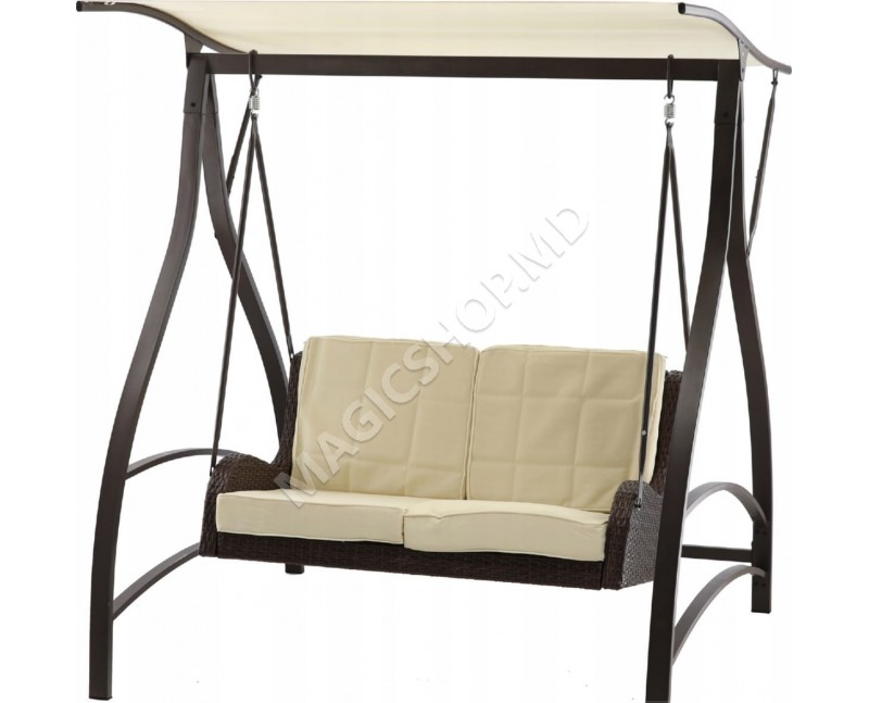 Balansoar de grădină cu copertină KRE3132