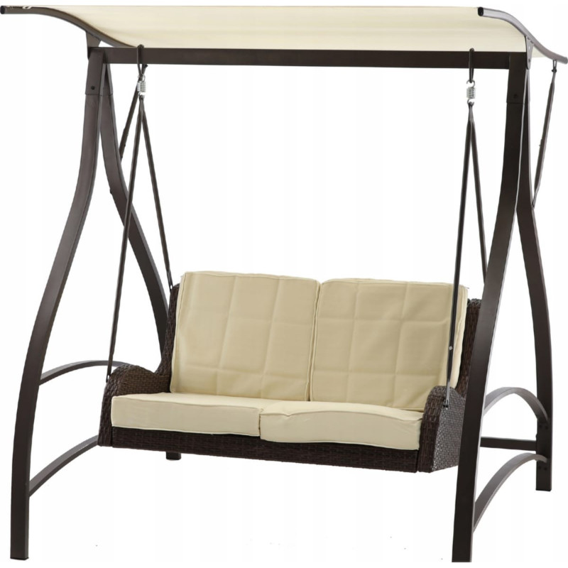Balansoar de grădină cu copertină KRE3132