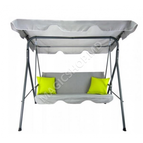 Balansoar cu suporturi pentru pahare KRE9689 Negru; Gri; Albastru