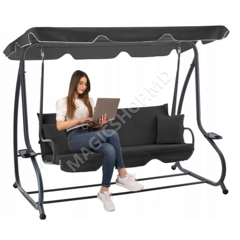 Balansoar de grădină cu funcție de odihnă KRE9771