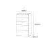 Comoda Linia 70x120 cm