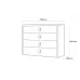 Comoda Melburn 150x90 cm