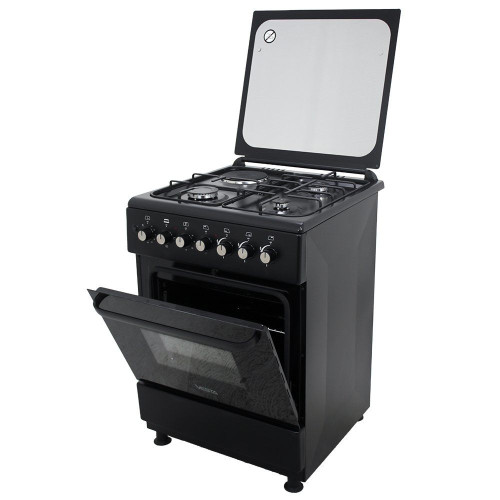 Aragaz combinat Vesta GC-GE6060i/3+1/BL