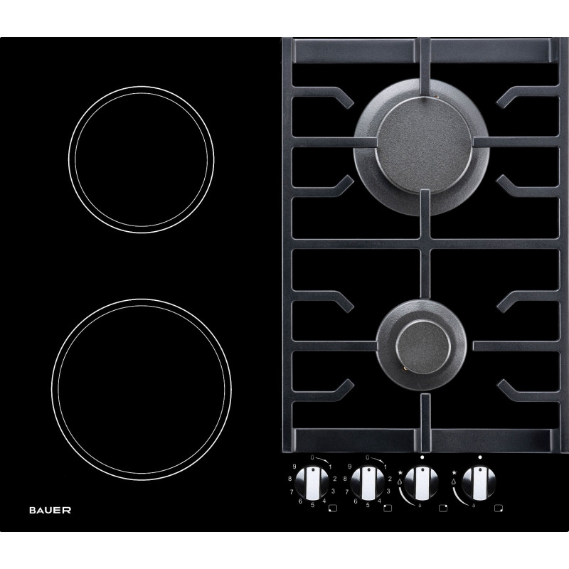Plită combinata încorporabilă Bauer PRG 6042EG-CC7B