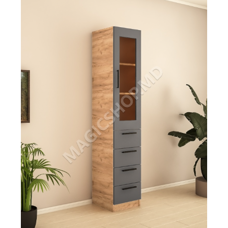 Гостиная Людмила Мини-Z со стеклом (ТВ-1,5м) 3,9м