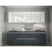 Bucătărie modulară „Gola-3” 2.4m cu fațadă MDF luciu (High Gloss)