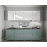 Bucătărie modulară „Gola-3” 2.4m cu fațadă MDF luciu (High Gloss)