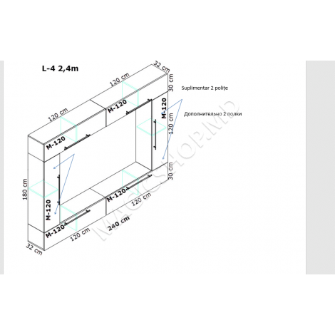 Living L-4 ( 2.4m)