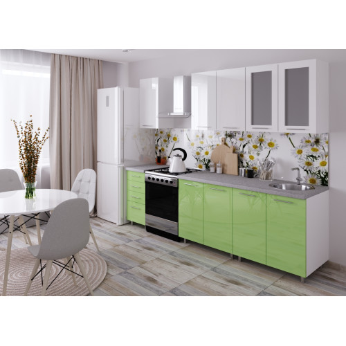 Bucatarie modulara Elena 1.8m cu fațadă MDF