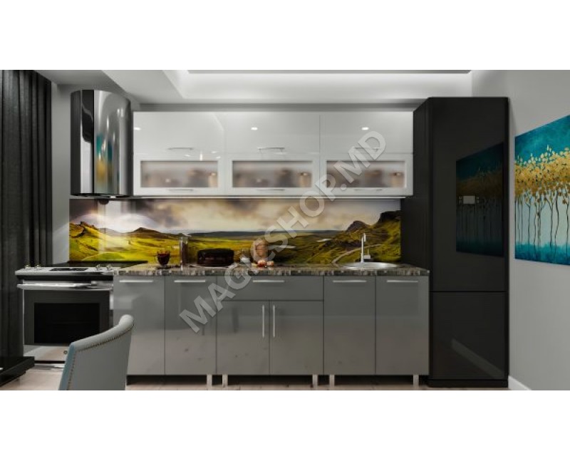 Кухонный гарнитур BofiMob Modern 2.0 m (со стеклом)