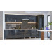 Bucătărie modulară „Quadro” 3.0m cu fațadă MDF (High Gloss)