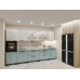 Bucatarie „Rondo” 3,4m cu fatade din panouri MDF lucioase