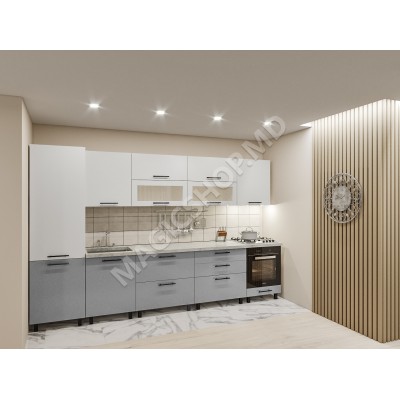 Кухня Extra 3,4 м с фасадами из ДСП. Серия "Y"