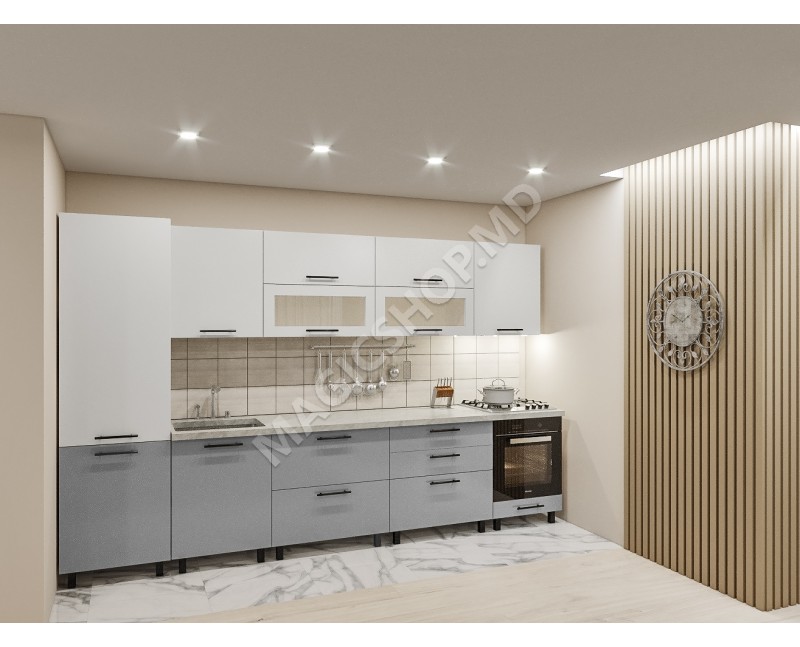 Кухня Extra 3,4 м с фасадами из ДСП. Серия "Y"