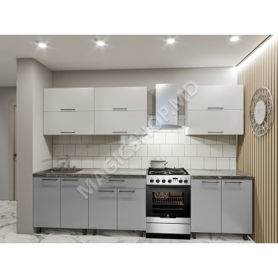 Модульная кухня "Модерн" 2,4м с фасадами из ДСП Серия "Y"