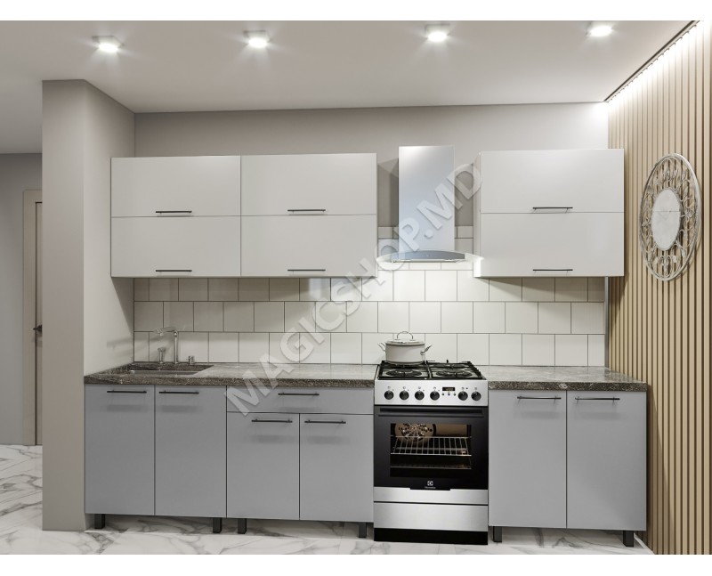 Модульная кухня "Модерн" 2,4м с фасадами из ДСП Серия "Y"