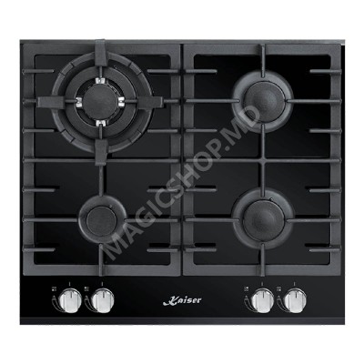 Plita de gaz incorporabila Kaiser KCG 6380 Turbo (negru)