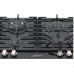 Plita de gaz incorporabila Kaiser KCG 6380 Turbo (negru)