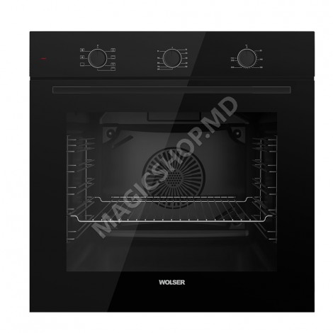 Встраиваемая электрическая духовка Wolser WL-F 67 M ЧЕРНАЯ