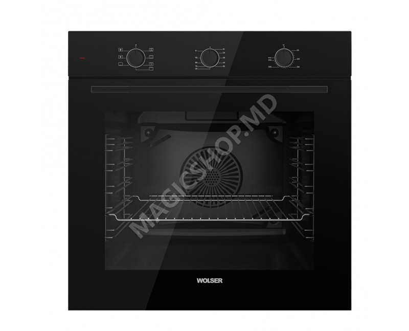 Встраиваемая электрическая духовка Wolser WL-F 67 M ЧЕРНАЯ
