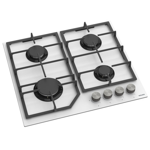 Plita de gaz incorporabila Wolser WL- F 6407 WHITE GL FFD