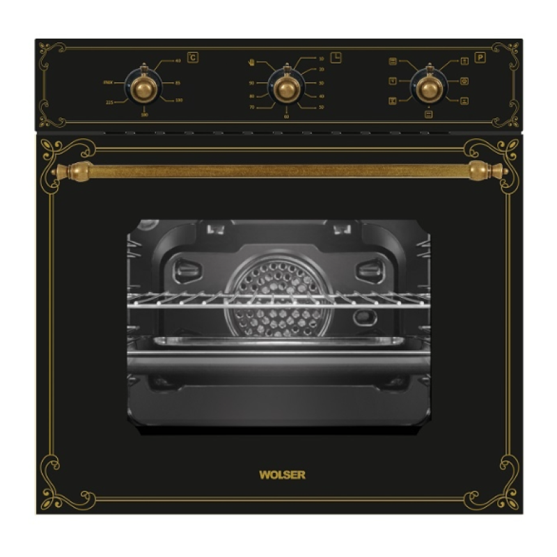 Cuptor electric incorporabil Wolser WL- F 66 Rustic Black