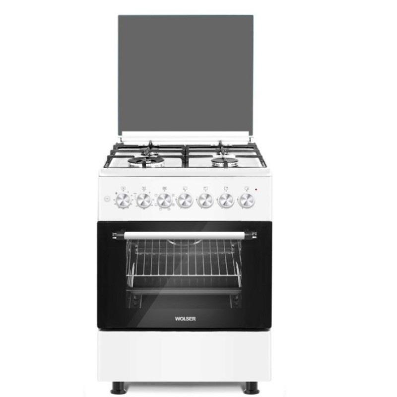 Aragaz Wolser WL-F 60602  White TURBO FFD