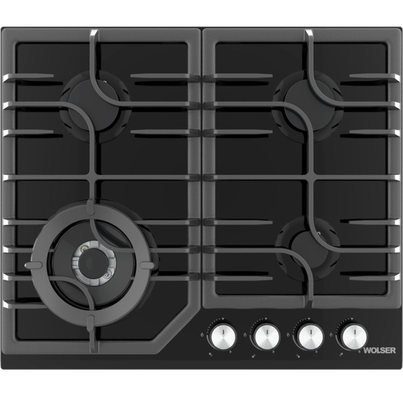 Plita de gaz incorporabila Wolser WL- F 6402 GT IC  Black