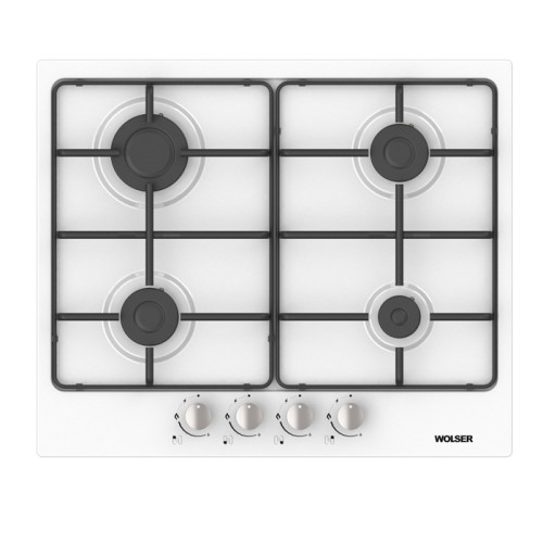 Plita de gaz incorporabila Wolser WL- F 6400 EN WHITE